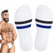 Chaussettes FUCK UNIVERSITY SneakXX Blanc-Bleu