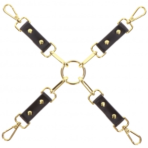 TABOOM Hogtie Vogue cross ties Black