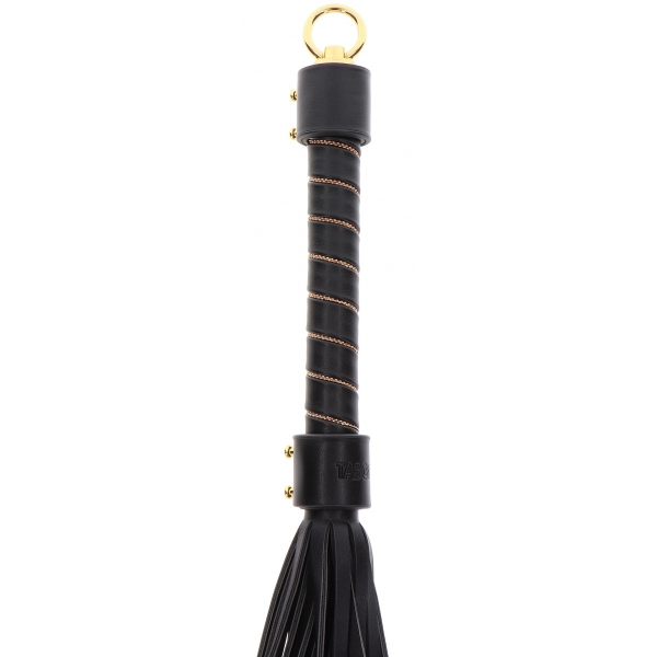 Studded Whip Martinet 55cm Schwarz