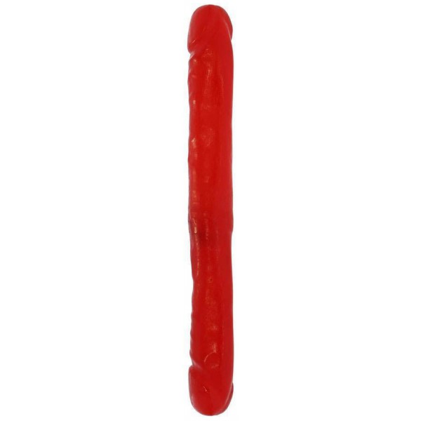 Doppio Dildo Rosso 32 x 3.7 cm