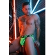 Jockstrap Neo Camo Groen Neon