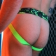 Jockstrap Neo Camo Verde Neon