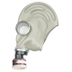 Juego respiratorio Máscara antigás gris con filtro