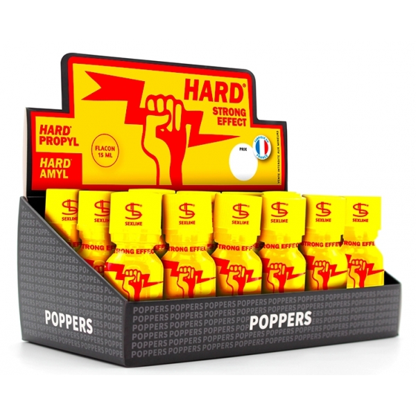 Display-Box Hard Propyle 15ml x18