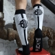 Hohe Socken Neo Camo Schwarz-Weiß