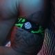 Neo Camo Zwart-Groen Neon Armbanden