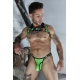 Neo camo 3 way harneSs Neon Green