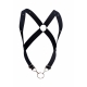 DNGEON Crossback Harness Black