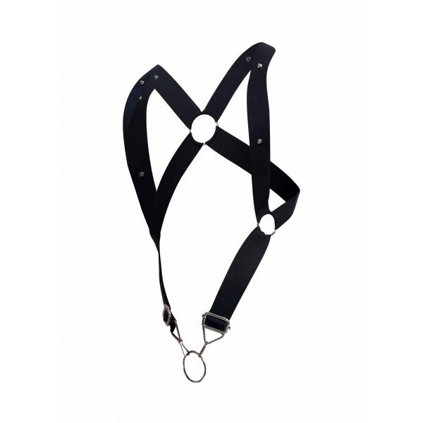 DNGEON Crossback Harness Black