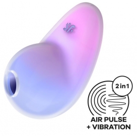 Pixie Dust Clitoris Sucker with Vibration Violet/Pink