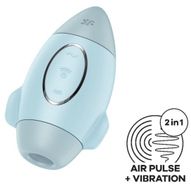 Satisfyer Estimulador de clítoris Mission Control Blue