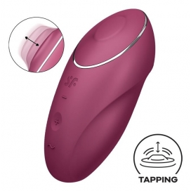 Stimulateur de Clitoris Tap & Climax 1 Framboise