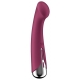 G-Spot draaiende vibrator 1 - 11 x 3.5cm framboos