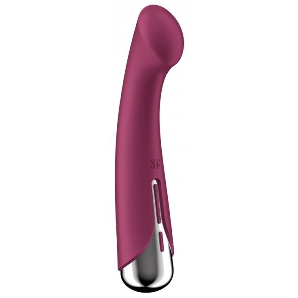 Point G Spinning Vibrator G-Spot 1 - 11 x 3.5cm Himbeere