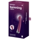 G-Spot draaiende vibrator 1 - 11 x 3.5cm framboos