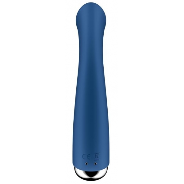 Estimulador G-Spot 1 Spinning - 11 x 3,5cm Azul