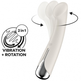 Spinning Stimulator G-Spot 1 - 11 x 3.5cm Cream