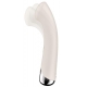 Estimulador giratório G-Spot 1 - 11 x 3,5cm Creme