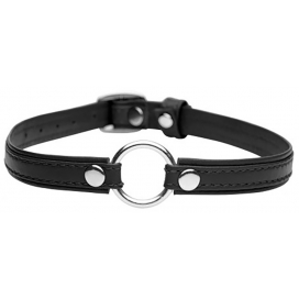 Master Series Slim Leather Collar with O-ring