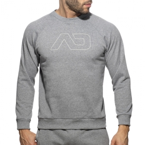 Addicted Recycled Cotton Sweater Grey