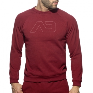 Addicted Recycled Cotton Sweater Red