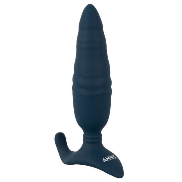 Plug vibrante Butt Thrust 14,5 x 4 cm blu