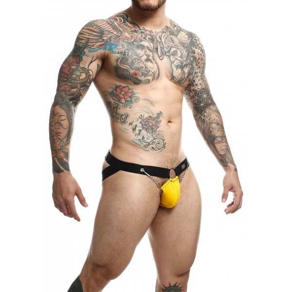 Jockstrap Ring & Chain Dngeon Amarelo