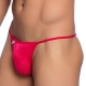 MOB Microfiber V-String Red