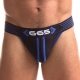 Jockstrap Rally 665 Zwart-Blauw