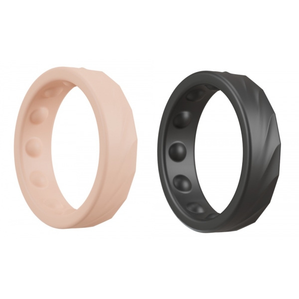 2 Mini penis Fit Rings 33mm