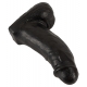 Consolador Pene Gigante 18 x 7cm Negro