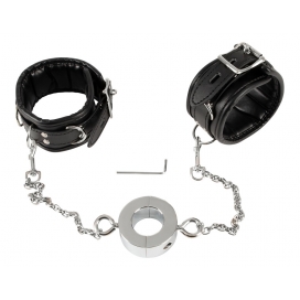 Handcuffs and Ballstretcher Link Ball Diameter 32 mm | Weight 395g