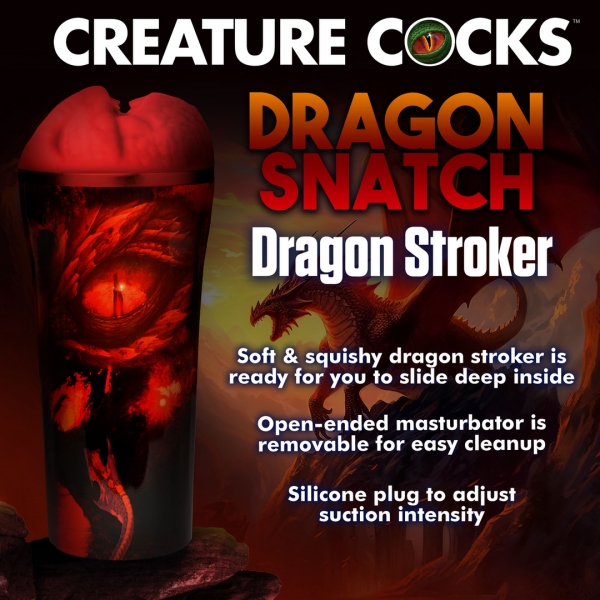 Masturbador vermelho Creature Dragon