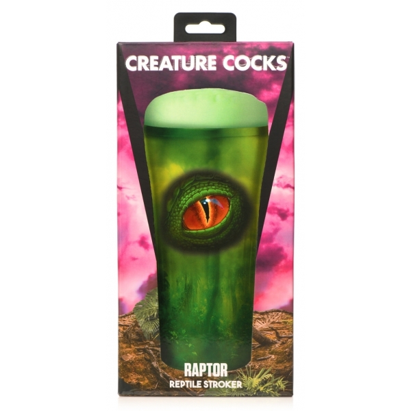 Creature Raptor Masturbator Grün