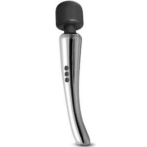 ACTION Stimulator Wand Silvery 30 cm - Kopf 55 mm Silber