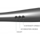 Masturbator Wand Graphity 30 cm - 55 mm head Grey