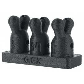 GCX-POP Kit of 3 GC-POP™ S/M/L Inhaler Stoppers + Holder
