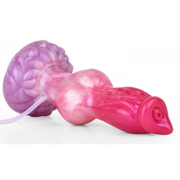 Ejaculating Peachy Colorful Realistic Dildo- 13