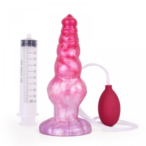 unicorny Ejaculating Peachy Colorful Realistic Dildo- 16