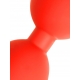 Boules anales Stretch Eggs M 45 x 5 cm Rouges