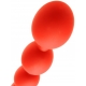 Boules anales Stretch Eggs M 45 x 5 cm Rouges