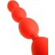 Boules anales en silicone STRETCH EGGS M 45 x 5 cm Rouges