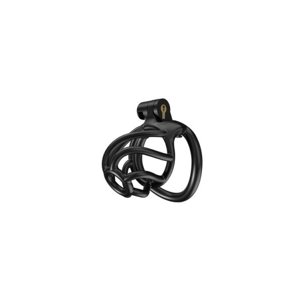 Chastity cage Tortille 6 x 3.4 cm S Black