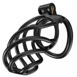 CockLock Chastity cage Tortille L 9.5 x 3.4 cm Black