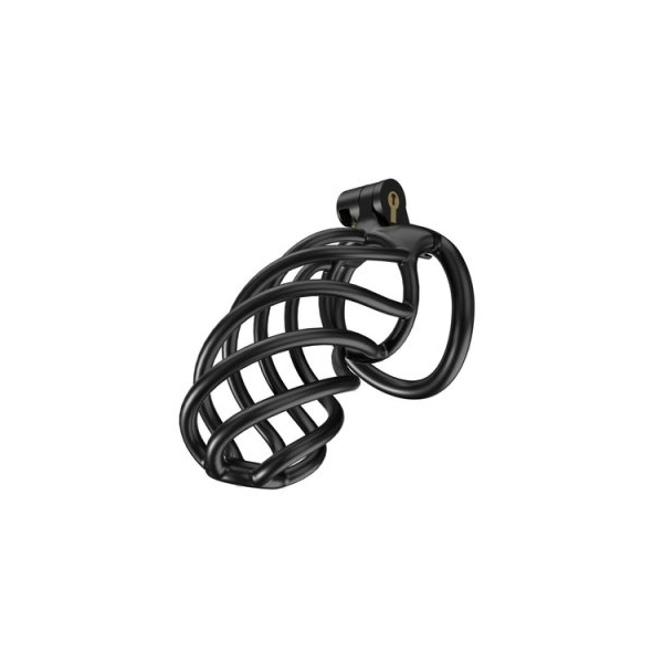 Chastity cage Tortille XL 11 x 3.4 cm Black