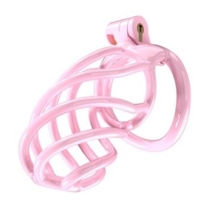 CockLock Jaula de castidad Tortille L 9,5 x 3,4 cm Rosa