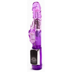 Baile Vibro Rabbit rotante viola