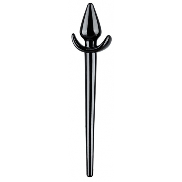 Explorer Long Tail Butt Plug BLACK S