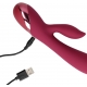 Conejo Vibro Darkcherry 11 x 3,5cm