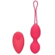 Strawred Vibrating Geisha Balls 10 x 3.5cm